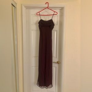 Figure-flattering Betsy & Adam full length evening gown